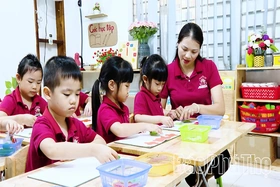 Tiếp sức giáo dục mầm non vùng công nghiệp