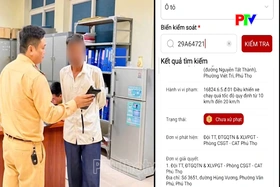 Xử phạt chủ sở hữu xe 96 lần vi phạm giao thông trên 474 triệu đồng