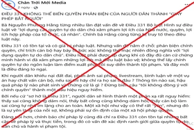 Biết điều gì không được nói