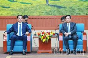Phú Thọ - Bò Kẹo tăng cường hợp tác, vun đắp tình hữu nghị Việt - Lào