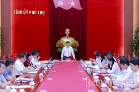 Đoàn Kiểm tra, giám sát số 224 của Bộ Chính trị làm việc tại tỉnh Phú Thọ