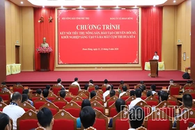Kết nối tiêu thụ nông sản, thúc đẩy chuyển đổi số và khởi nghiệp sáng tạo