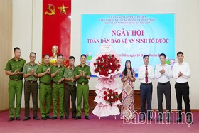 Xã Chí Tiên tổ chức Ngày hội Toàn dân bảo vệ an ninh Tổ quốc