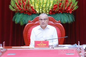 Ban Thường vụ Tỉnh ủy cho ý kiến vào một số nội dung quan trọng