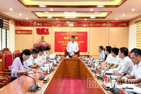 Đoàn Kiểm tra, giám sát số 224 làm việc với Ban Thường vụ Đảng ủy xã Tam Đảo