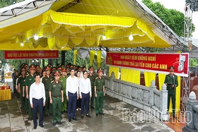 Phường Vân Phú lấy mẫu 31 hài cốt liệt sĩ chưa xác định thông tin&nbsp;