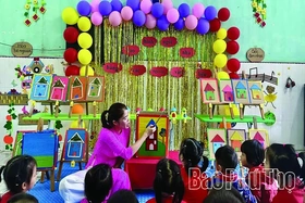 Xây dựng môi trường giáo dục lấy trẻ làm trung tâm