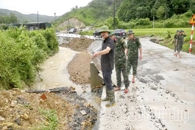 Lạc Lương chủ động ứng phó với thiên tai