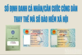 Từ ngày 1/9: Số định danh cá nhân/căn cước công dân thay mã số bảo hiểm xã hội