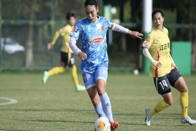 Đội tuyển nữ Việt Nam thắng Câu lạc bộ Jiangsu trong trận giao hữu tại Trung Quốc