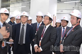 Đề nghị Tập đoàn SK tiếp tục mở rộng các dự án đầu tư tại Phú Thọ
