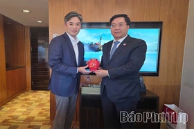 Phú Thọ luôn coi Partron là đối tác chiến lược quan trọng và mong muốn doanh nghiệp gắn bó lâu dài với địa phương