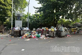 Rác ùn ứ ở Vĩnh Yên, Vĩnh Phúc: Cần sớm tháo gỡ điểm nghẽn