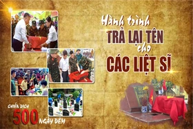Hành trình trả lại tên cho các liệt sĩ