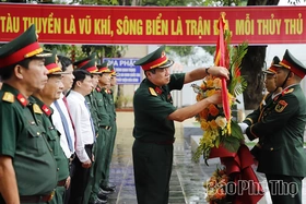 Khánh thành Văn bia “Tự hào truyền thống Lữ đoàn 649 anh hùng”