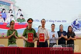 Ký kết chương trình phối hợp bảo đảm an ninh, trật tự và an toàn giao thông năm học 2026-2027
