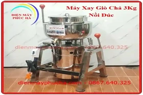 Máy xay giò chả 3kg Điện máy Phúc Hà - chính hãng, bền bỉ, giá tốt