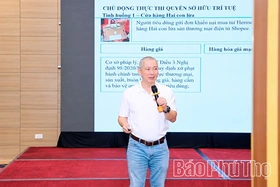 Nâng cao kỹ năng phân biệt hàng giả, hàng hóa xâm phạm quyền sở hữu trí tuệ