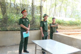Trung đoàn 753 tích cực chuẩn bị cho diễn tập động viên