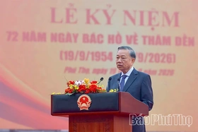 Celebrating the 72nd Anniversary of Uncle Ho’s Visit to Hung Kings Temple and the Inauguration of the Monument “Uncle Ho with the National Festival”