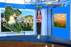 Dự báo thời tiết tỉnh Phú Thọ ngày 25/9/2026