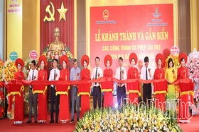 Khánh thành 4 công trình do PVEP tài trợ tại xã Dân Chủ