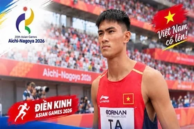 Vận động viên điền kinh Phú Thọ vào chung kết nội dung 4x400m tiếp sức hỗn hợp nam nữ tại ASIAD 20