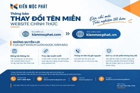 Kiến Mộc Phát ra mắt tên miền website mới kienmocphat.vn