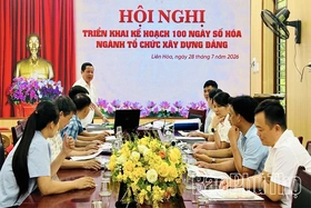 Liên Hòa đẩy nhanh số hóa hồ sơ đảng viên