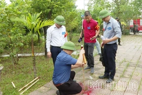 Cưỡng chế kiểm đếm đất đai, tài sản để thực hiện Dự án Khu đô thị mới Đông Nam