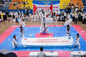Sức hút môn thể thao Taekwondo trên quê hương Đất Tổ