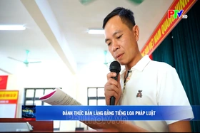 Đánh thức bản làng bằng tiếng loa pháp luật