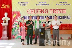 Tuyên truyền, phổ biến giáo dục pháp luật tại thôn Mỹ Á, xã Thu Cúc