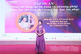 Nâng cao năng lực sử dụng sáo Recorder và kèn phím cho giáo viên âm nhạc