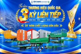 Tân Thanh Container: Hành trình 3 kỳ liên tiếp chinh phục thương hiệu quốc gia Việt Nam (2022-2028)