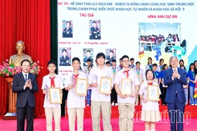 93 dự án đoạt giải Cuộc thi Sáng tạo thanh thiếu niên, nhi đồng tỉnh năm 2026