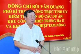 Decisively Removing Difficulties and Accelerating Progress on Trung Ha II and Tam Nong Industrial Park Projects