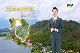 Dự báo thời tiết tỉnh Phú Thọ ngày 11/10/2026