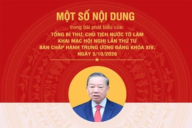 Một số nội dung trong phát biểu của Tổng Bí thư, Chủ tịch nước Tô Lâm khai mạc Hội nghị lần thứ tư Ban Chấp hành Trung ương Đảng khóa XIV