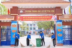 Tuổi trẻ Vĩnh Yên chung tay xây dựng đô thị văn minh, hiện đại