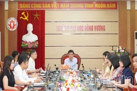 Trường Đại học Hùng Vương và Đại học Quốc gia Hà Nội tăng cường phối hợp trong đào tạo, nghiên cứu, đổi mới sáng tạo