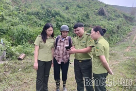 Nữ kiểm lâm “số hóa” giữ màu xanh đại ngàn