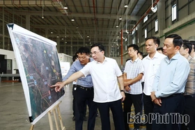 Deputy Secretary of the Provincial Party Committee Bui Huy Vinh: Decisively Accelerate Progress on Key Projects in the Vinh Phuc Area