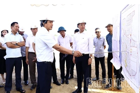 Tập trung giải phóng mặt bằng, đẩy nhanh tiến độ Khu công nghiệp Phúc Yên