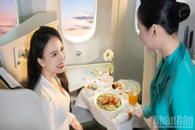 Vietnam Airlines lần đầu giành danh hiệu hãng hàng không có ẩm thực tốt nhất thế giới