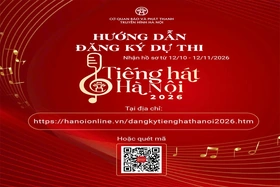 “Tiếng hát Hà Nội 2026” bắt đầu hành trình tìm kiếm tài năng
