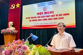 Tuyên truyền pháp luật về xây dựng và phòng cháy, chữa cháy tại các khu công nghiệp