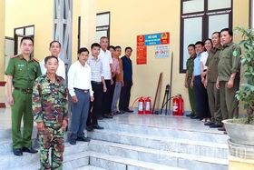 Xã Nật Sơn ra mắt 2 mô hình “Điểm chữa cháy công cộng”