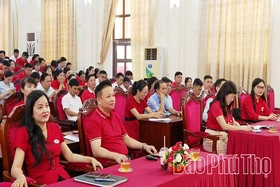 300 học viên được tập huấn nghiệp vụ công tác Hội Chữ thập đỏ