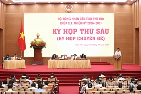 Khai mạc Kỳ họp thứ Sáu, HĐND tỉnh Phú Thọ khóa XX